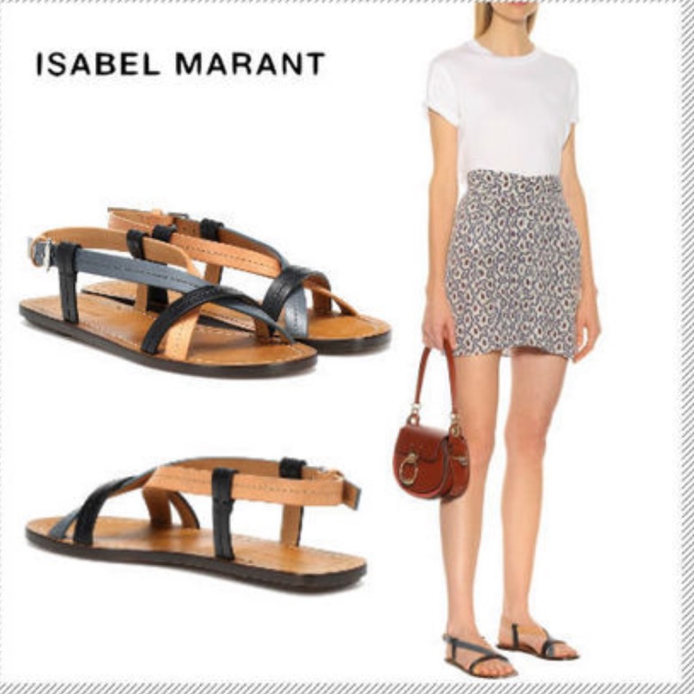 Isabel Marant Jalmee leather sandals
